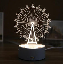Load image into Gallery viewer, 3D Resin Night Light LED Table Lamp