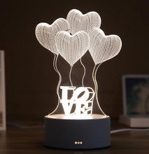 Load image into Gallery viewer, 3D Resin Night Light LED Table Lamp