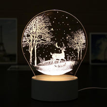 Load image into Gallery viewer, 3D Resin Night Light LED Table Lamp